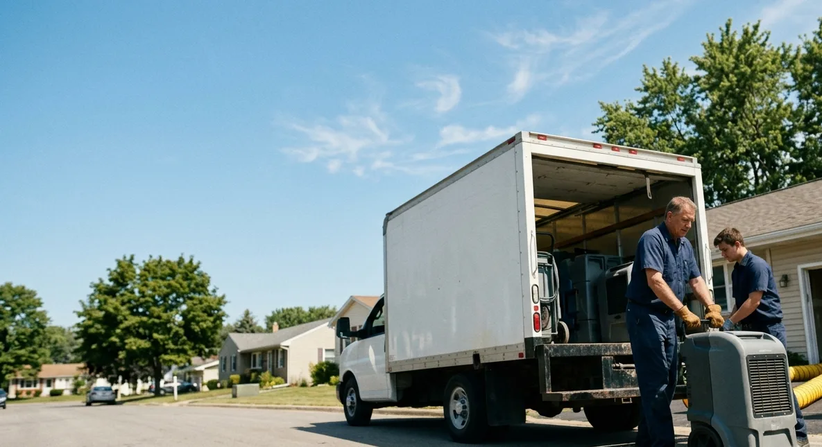 Water Damage Cleanup in Hebron, OH near me
